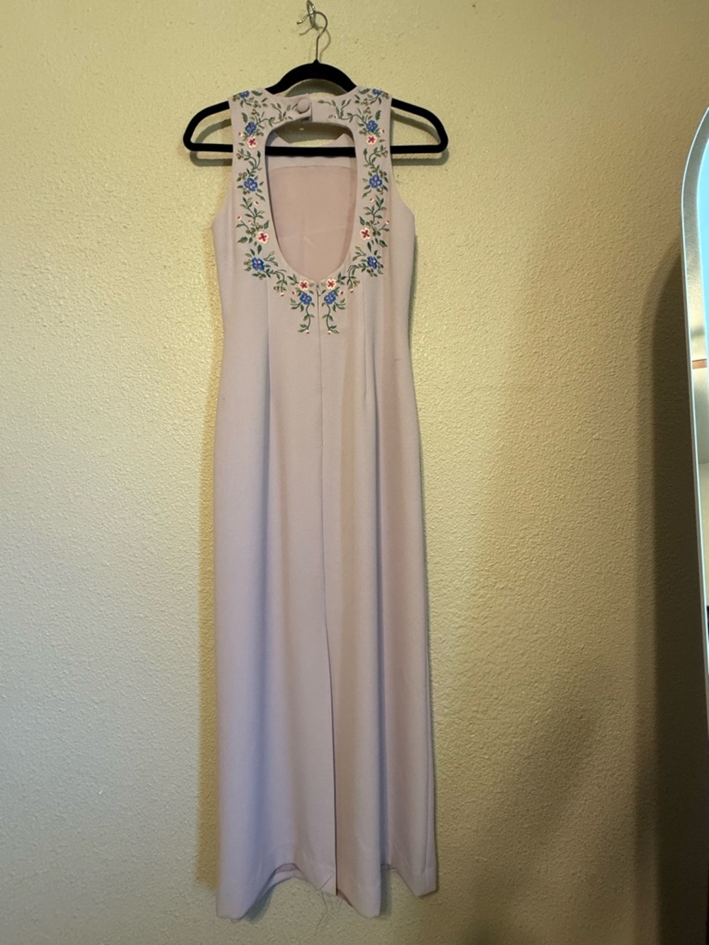 Adrianna Papell Lavender Sleeveless Maxi Dress - Picture 4 of 7